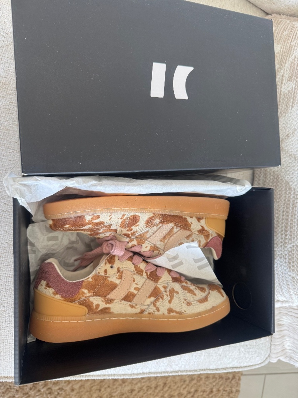 New in the box!!!  Coolway Women's Goal Animal Print Sneakers - Free people